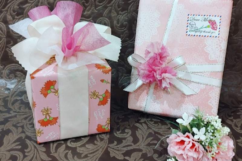 ラッピング講習会: テーマラッピング~母の日~