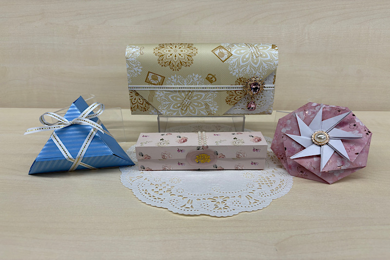 ラッピング講習会：１枚のペーパーで作れるパッケージ