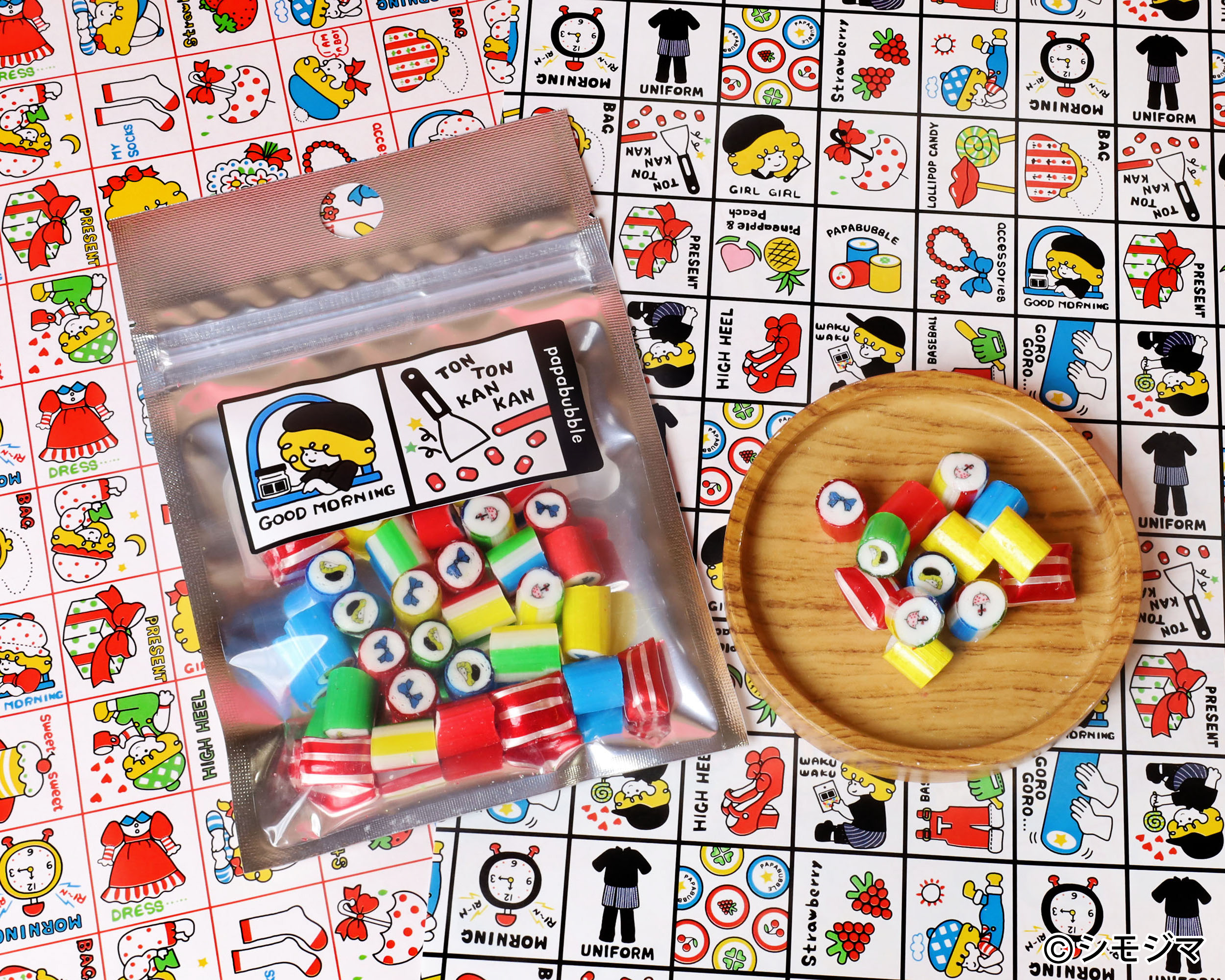 PAPABUBBLE×シモジマ】レトロでファンシーなコラボ商品が発売！｜株式